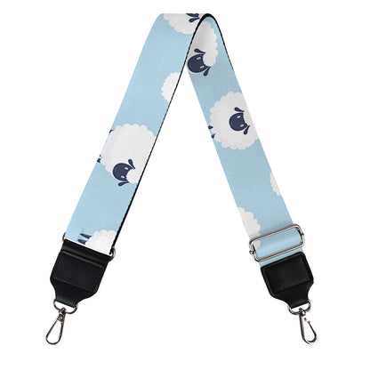 Cute Sheep Pattern Print Bag Strap