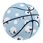 Cute Sheep Pattern Print Basketball