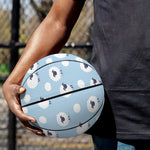 Cute Sheep Pattern Print Basketball