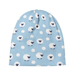 Cute Sheep Pattern Print Beanie