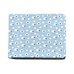Cute Sheep Pattern Print Bifold Wallet