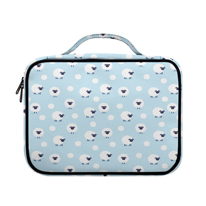 Cute Sheep Pattern Print Briefcase Bible Bag