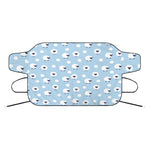 Cute Sheep Pattern Print Car Windshield Snow Cover