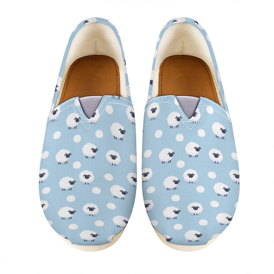 Cute Sheep Pattern Print Casual Shoes