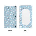 Cute Sheep Pattern Print Changing Pad Cover