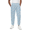 Cute Sheep Pattern Print Cotton Sweatpants