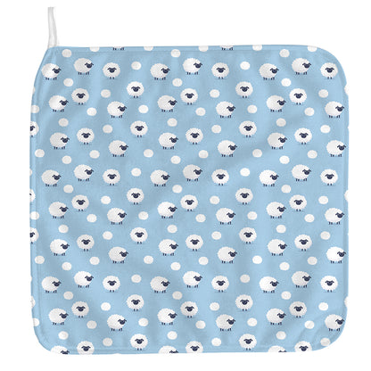 Cute Sheep Pattern Print Hand Towel