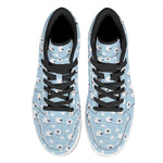 Cute Sheep Pattern Print High Top Leather Sneakers
