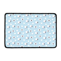 Cute Sheep Pattern Print Kitchen Mat