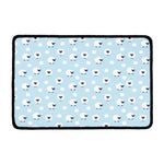 Cute Sheep Pattern Print Kitchen Mat