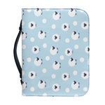 Cute Sheep Pattern Print Leather Bible Cover