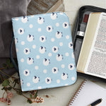 Cute Sheep Pattern Print Leather Bible Cover