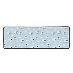 Cute Sheep Pattern Print Long Kitchen Mat