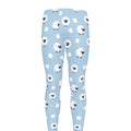 Cute Sheep Pattern Print Men's Leggings