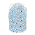 Cute Sheep Pattern Print Mesh Laundry Hamper
