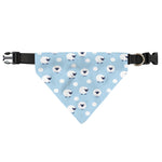Cute Sheep Pattern Print Over The Collar Dog Bandana