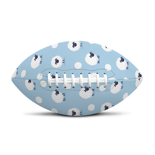 Cute Sheep Pattern Print Rugby Ball