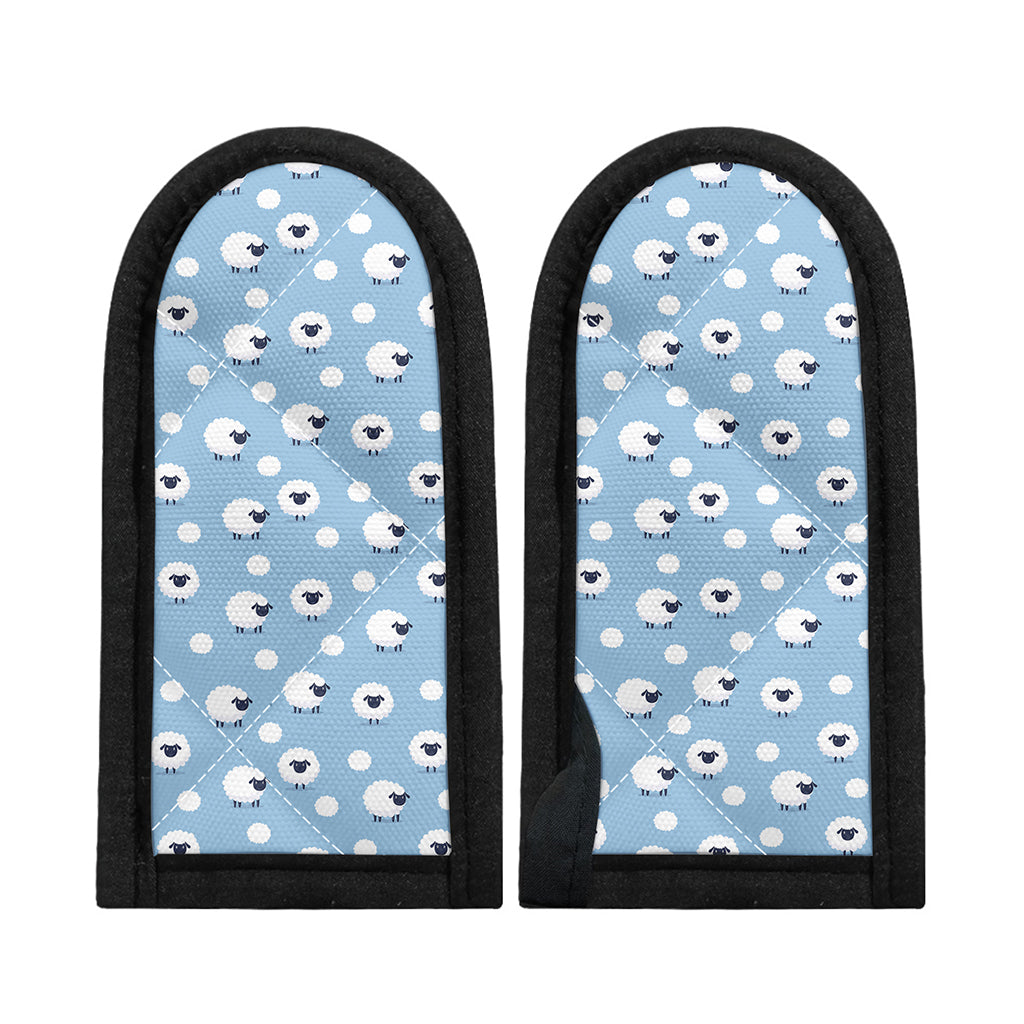 Cute Sheep Pattern Print Skillet Handle Cover