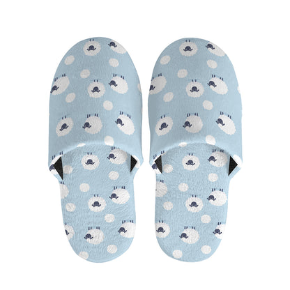 Cute Sheep Pattern Print Slippers