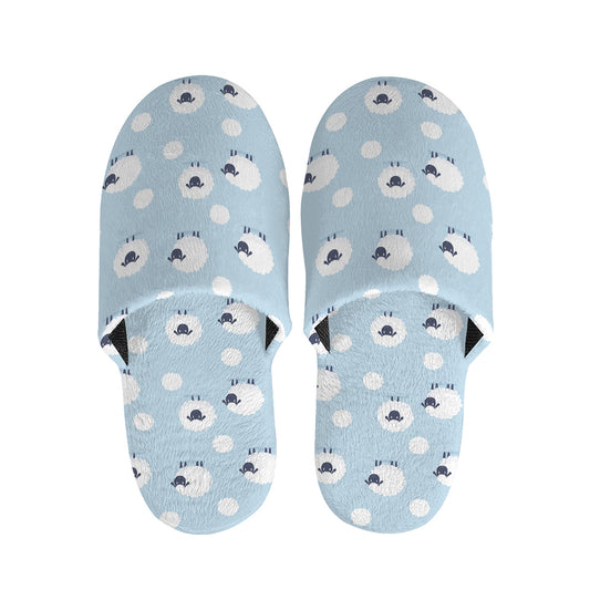 Cute Sheep Pattern Print Slippers
