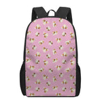 Cute Shih Tzu Pattern Print 17 Inch Backpack