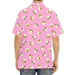Cute Shih Tzu Pattern Print Aloha Shirt