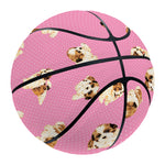 Cute Shih Tzu Pattern Print Basketball