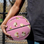 Cute Shih Tzu Pattern Print Basketball