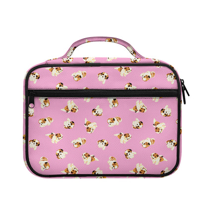 Cute Shih Tzu Pattern Print Briefcase Bible Bag