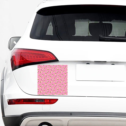 Cute Shih Tzu Pattern Print Car Sticker