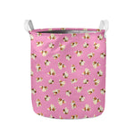 Cute Shih Tzu Pattern Print Collapsible Laundry Basket