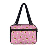 Cute Shih Tzu Pattern Print Double Strap Bible Bag