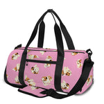 Cute Shih Tzu Pattern Print Gym Bag