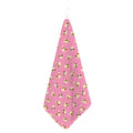 Cute Shih Tzu Pattern Print Hand Towel