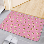 Cute Shih Tzu Pattern Print Indoor Door Mat