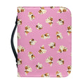 Cute Shih Tzu Pattern Print Leather Bible Cover