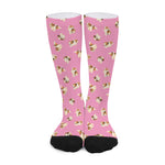 Cute Shih Tzu Pattern Print Long Socks