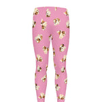 Cute Shih Tzu Pattern Print Men's leggings