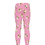 Cute Shih Tzu Pattern Print Men's leggings