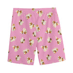 Cute Shih Tzu Pattern Print Men's Sports Shorts