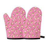 Cute Shih Tzu Pattern Print Oven Mitts