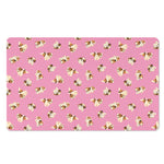 Cute Shih Tzu Pattern Print Polyester Doormat