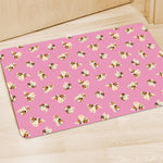 Cute Shih Tzu Pattern Print Polyester Doormat