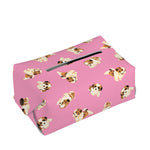 Cute Shih Tzu Pattern Print Rectangle Tissue Box Cover
