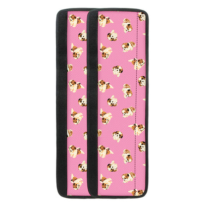 Cute Shih Tzu Pattern Print Refrigerator Handle Covers