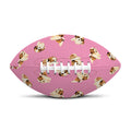 Cute Shih Tzu Pattern Print Rugby Ball