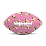 Cute Shih Tzu Pattern Print Rugby Ball