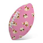 Cute Shih Tzu Pattern Print Rugby Ball