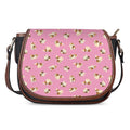 Cute Shih Tzu Pattern Print Saddle Bag