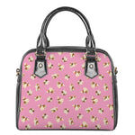 Cute Shih Tzu Pattern Print Shoulder Handbag